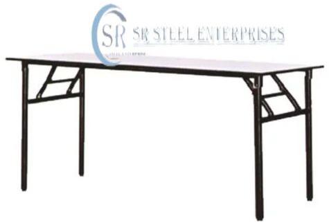 Rectangular Folding Banquet Table, Color : Black