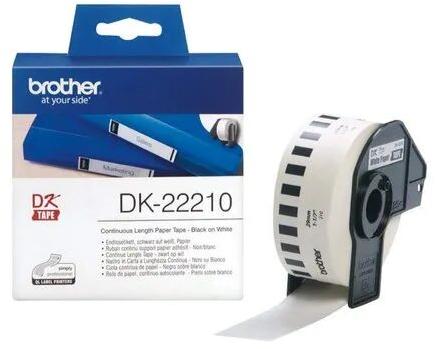 Brother Paper Label Roll, Color : Black White