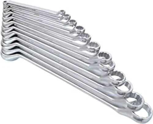 Chrome Vanadium Steel Ring Spanner Set