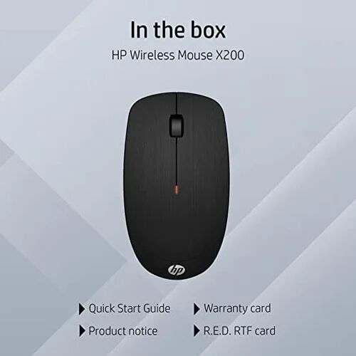 Black HP Wireless Mouse