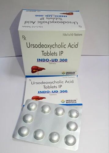 Ursodeoxycholic Acid Tablets, Packaging Type : Alu Alu