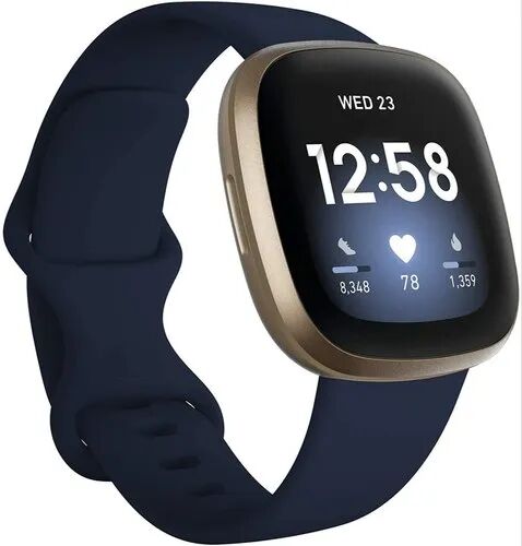 Silicone Fitbit Versa 3 Smartwatch, Gender : Unisex