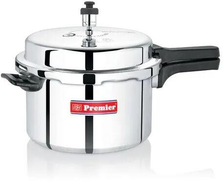 Aluminium Pressure Cooker, Color : Silver