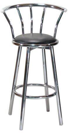 Steel Bar Chair, Color : Silver