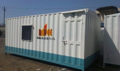 Rectangular Steel Portable Office Container, Size : 20 X 10 X 8.6 Feet