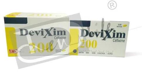 Devixim 200 Cefixime Tablets, Packaging Type : PVC Blister