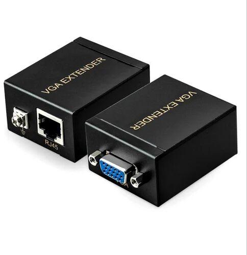 Metal VGA Extender, Color : Black