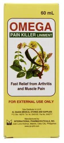 Liniment Oil, Packaging Size : 100 Ml