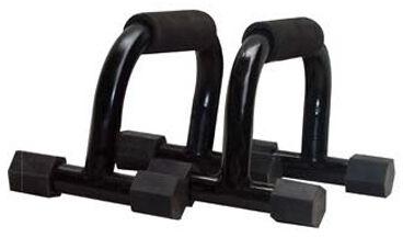 Metal Push Up Bar, For Gym, Color : Black