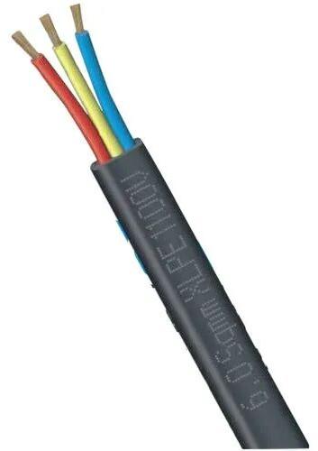 Submersible Flat Cable, Insulation Material : XLPE
