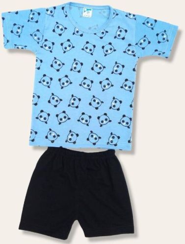 Round POLYCOTTON Kids Clothing Sets, Specialities : Perfect Fitting, Anti-Static, Shrink-Resistant