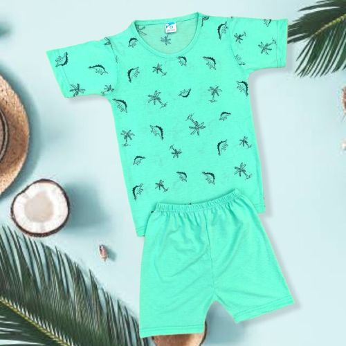 POLYCOTTON Round Kids Wear Set, Specialities : Seamless Finish, Perfect Fitting, Shrink-Resistant