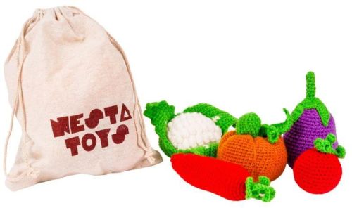 Crochet Vegetable Toys Play Food For Kids