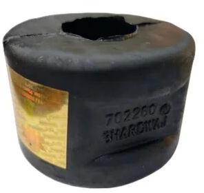 Round Combine Harvester Rubber Bush, Color : Black