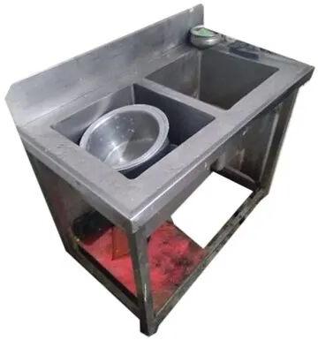 Stainless Steel Sink Dish Wash Unit, Shape : Rectangular