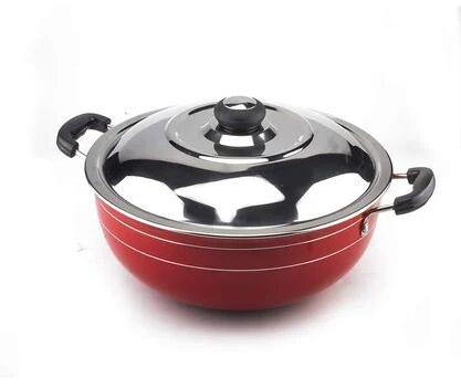 ALUMINIUM Non-Stick Deep Kadai, Capacity : 2 LTR