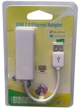 USB Ethernet Adapter, Color : White