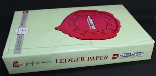 Bilt Ledger Paper, Size : FS (21.5cm X 34.5 Cm)