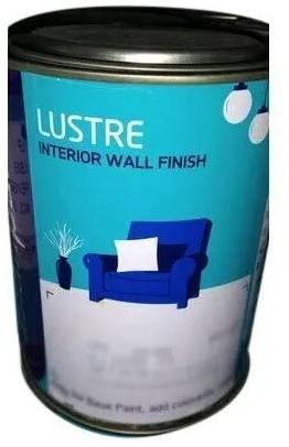 Lustre Emulsion Interior Paint, For Brickwork, Cement Renderings, Concrete, Hardboards Etc., Packaging Size : 10 Ltr