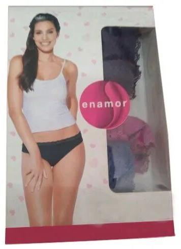 Plain Enamor Cotton Panty, Size : S-XXL