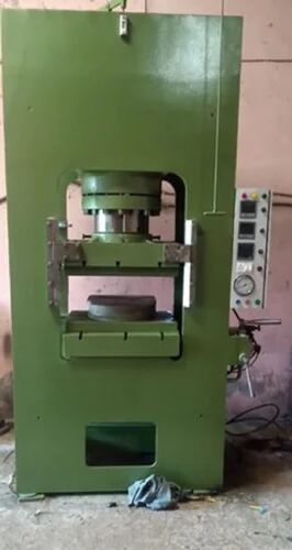 Green Mild Steel Industrial Hydraulic Press Machine, Voltage : 230 V