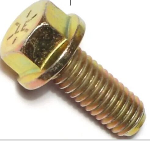 Mild Steel Hex Flange Bolt, Size : M6-M16