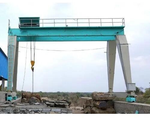 MS Double Girder Gantry Crane, For Industrial Area