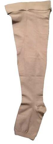 Lycra Shiv Sakti Plain Varicose Vein Stocking, Size : Medium