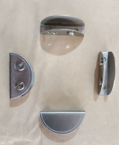 Standard SS304 Stainless Steel D Bracket, For Door, Size : 63 X 45 X 28 Mm