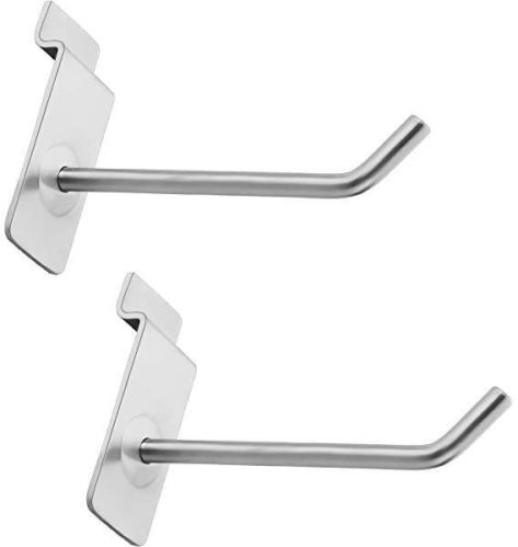 Silver Polished Stainless Steel Display Hook, For Hangings, Feature : Light Weight, Non Breakable