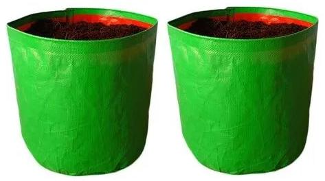 HDPE Grow Bag, Color : Green