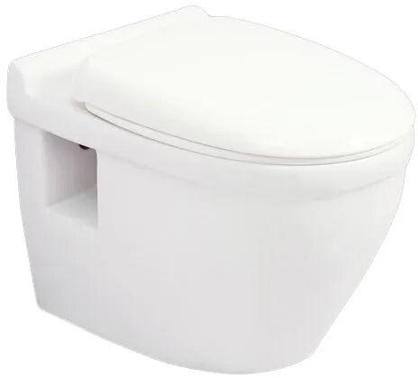 Round Ceramic Commodes, Color : White