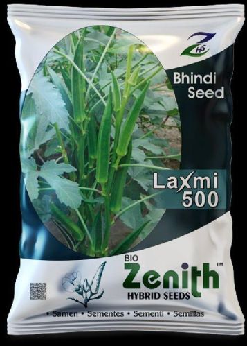 Green Laxmi 500 Hybrid Bhindi Seeds, For Agriculture, Style : Dried