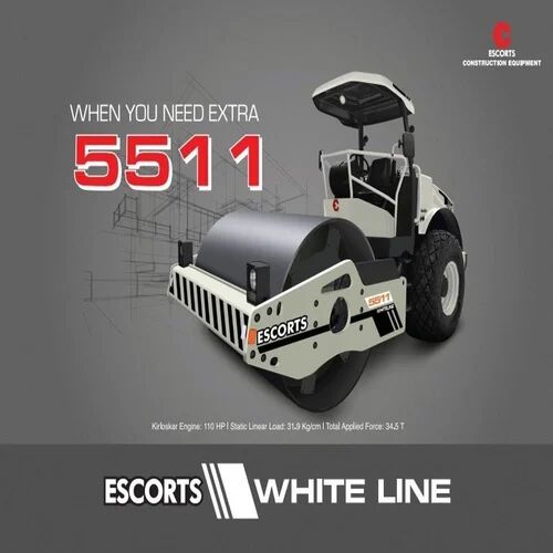 11 Ton Soil Compactor, Capacity : 265L