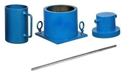 Round Powder Coated Crushing Value Test Apparatus