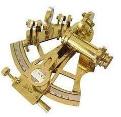 Fully Brass Sextant, Color : Golden