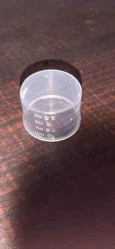 PP VERGIN Plastic Measuring Cap, Capacity : 10ML