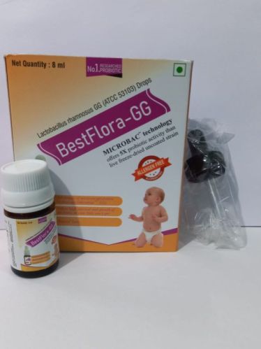 Liquid Lactobacillus Rhamnosus Drops, For Clinical, Packaging Type : Box