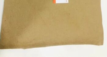 HDPE Fabric Laminated Kraft Paper, Color : Brown