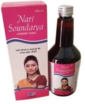 Nari Soundarya Uterine Tonic, Packaging Size : 450 Ml