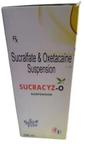 Sucralfate And Oxetacaine Suspension, Form : Syrup