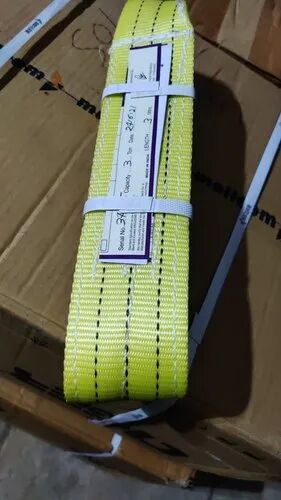 Polyester Nylon Lifting Belt, Color : YELLOW