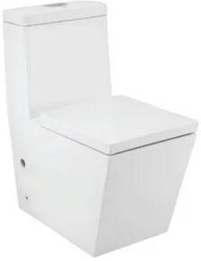 Floor Mounted Toilet, Color : White