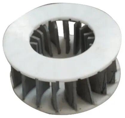 Plastic Backward-curved Pump Impeller, Closing Type : Semiclosed