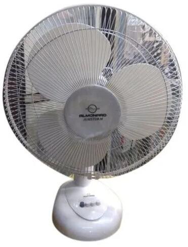 Plastic Almonard Table Fan, Color : White