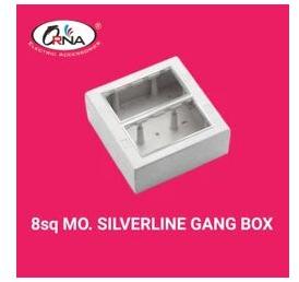 ABS Module PVC Gang Box, Color : White