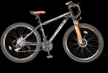 Alloy Men Bicycle, Color : ORANGE BLACK