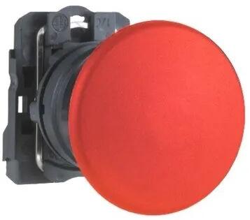Mushroom Push Button, Color : Red