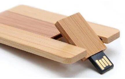 Wooden Card Pen Drive