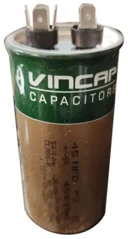 50Hz Aluminium Vincap Power Capacitor, Certification : ISI Certified